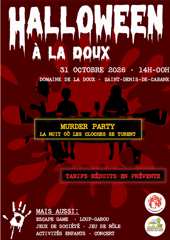 Visuel de la Murder Party Halloween